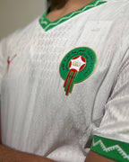 Maillot Maroc CAN 2025 - Blanc Impérial