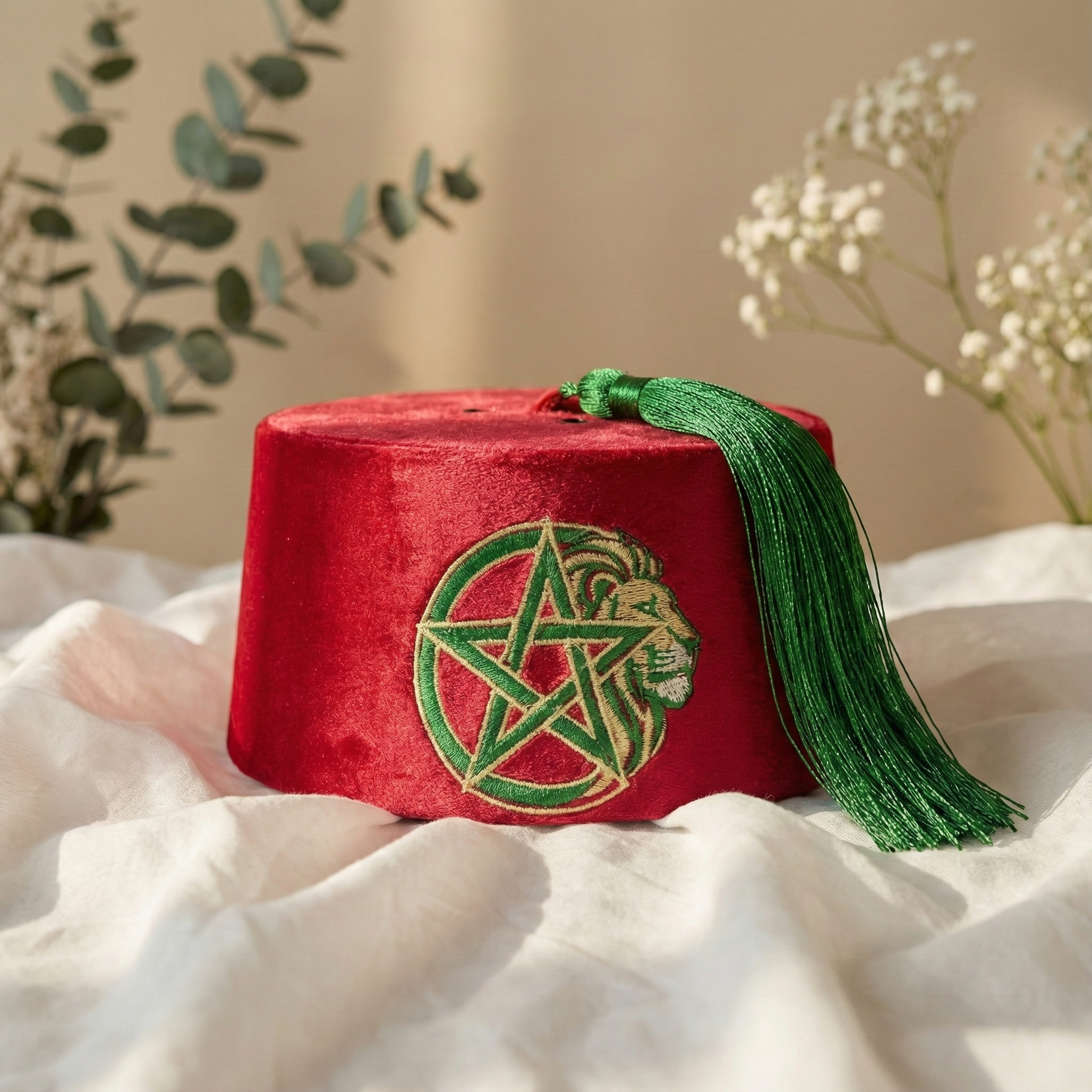 Tarbouche "Héritage du Lion" – Édition Prestige